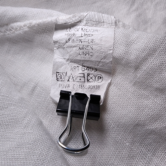 Vivian Shyu Linen Lagenlook Bohemian Top Size M - Picture 12 of 12